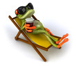 Grenouille en vacances Grenouille en vacances