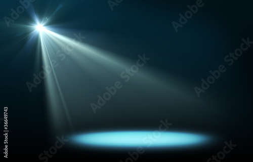 Abstract image of concert lighting