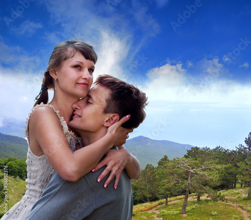 Photo: portrait of love in nature portrait of love in nature