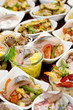 Fischbuffet 4: verschiedene Vorspeisen II
