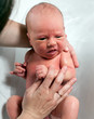 newborn baby in bathtub newborn baby in bathtub