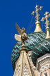 Domes of St. Nicholas Russian Orthodox Cathedral, Nice, France Domes of St. Nicholas Russian Orthodox Cathedral, Nice, France