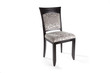 Velvet dinner chair