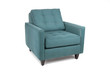 Retro teal chair