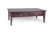 wooden coffee table