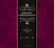 Christmas invitation card. Christmas invitation card.