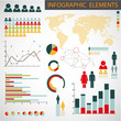 Vector set of Infographic elements Vector set of Infographic elements