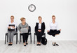 Stay cool and show the best you have - job candidates concept