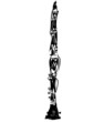 sketch woodwind musical instrument orchestra clarinet