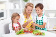 Preparing healthy food Preparing healthy food