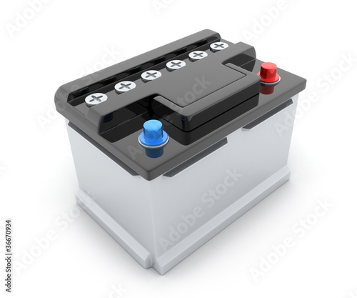 Illustration: Battery car Battery car