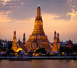 Wat Arun (Temple de l'Aube), Bangkok, Thaïlande