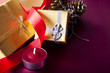 gifts and decorations for Christmas