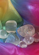 Close up of Clear Quartz Crystals