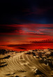 sunset sand dunes