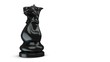 Chess black knight loop animation