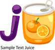 ALPHABET LETTER J-Juice ALPHABET LETTER J-Juice