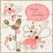 Happy birthday card for children Happy birthday card for children
