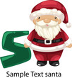 ALPHABET LETTER S-Santa ALPHABET LETTER S-Santa