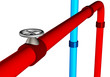 Isolated pipes