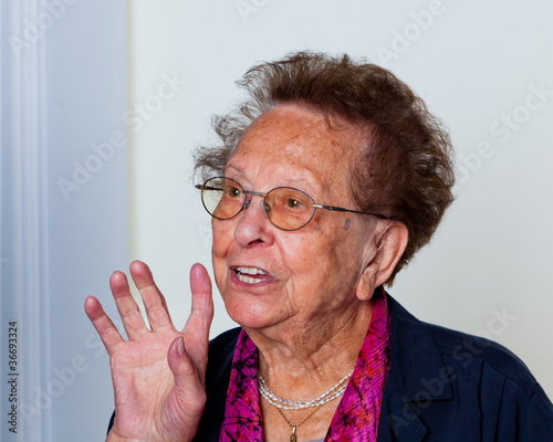 Photo: Portrait einer Senioren Portrait einer Senioren