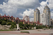 Obolon quay of river Dnepr in Kiev, Ukraine. Obolon quay of river Dnepr in Kiev, Ukraine.