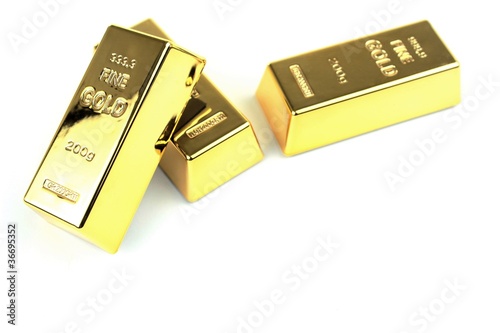Photo: Gold 200g ingots Gold 200g ingots