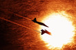 Into the sun
