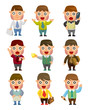 cartoon office worker cartoon office worker