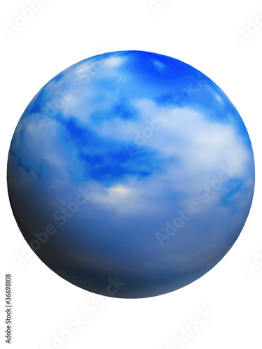 Photo: sphere with pattern and texture as background sphere with pattern and texture as background