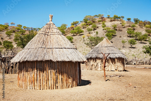 Photo: Traditional african huts, Namibia Traditional african huts, Namibia