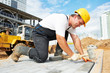sidewalk pavement construction works
