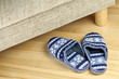 A pair of slippers