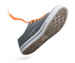 One walking shoes on white background