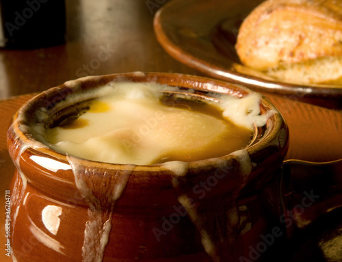 Foto: French onion soup French onion soup