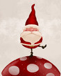 Santa Claus on fungus Santa Claus on fungus