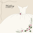 Vintage wedding invitation Vintage wedding invitation