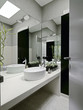 Foto: bagno moderno con piante grasse bagno moderno con piante grasse