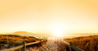 Sunset HDR over the ocean