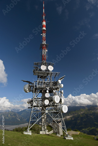 Foto: Sendemast Sendemast