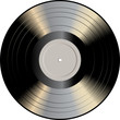 blank gray LP