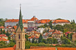 Zagreb rooftops and church tower Zagreb rooftops and church tower