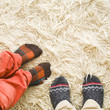 sock-feet