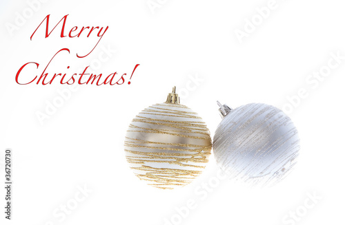 Photo: Christmas baubles Christmas baubles