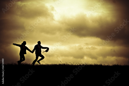 Photo: Dancing-Silhouette Dancing-Silhouette