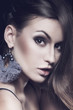 Portrait of a graceful young woman Portrait of a graceful young woman
