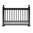 Black metal design railing with Sphere Black metal design railing with Sphere