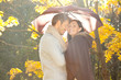 kuscheln im herbst