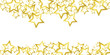 border with golden stars