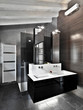 bagno moderno in mansarda